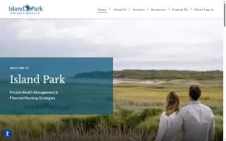 Island Park Private Wealth website
