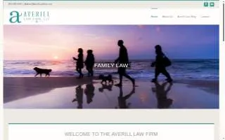 Averill Law Firm and Divorce Attorney - Mount Pleasant website