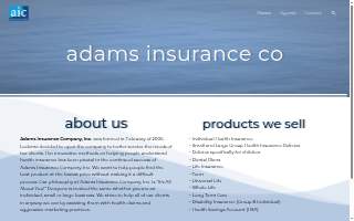 Adams Insurance Company