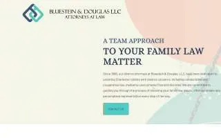 Bluestein & Douglas, LLC of Mt Pleasant website
