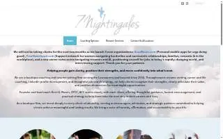 7 Nightingales Career Coaching & Resume Expertise, Led by Kerri K. Rosen, CPCC, ACC website