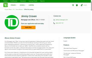 Jimmy Craven - Mortgage Loan Officer