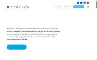 Apollon Wealth Management of Mt Pleasant website