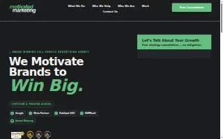Motivated Marketing LLC website