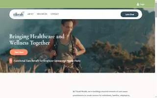 Tikvah Health and Wellness website