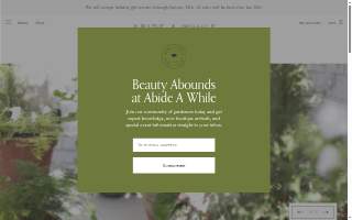 Abide A While Garden Boutique