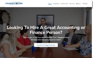 Fulcrum Staffing, LLC website