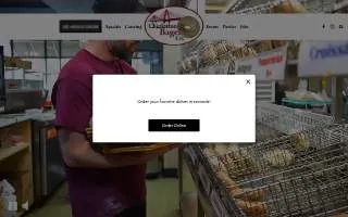 Charleston Bagel Co. website