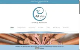 360 Yoga Charleston website