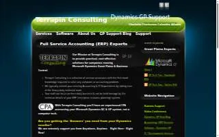 Terrapin Consulting - Dynamics GP Charleston website