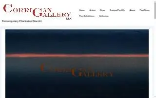 Corrigan Gallery LLC website