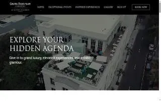Grand Bohemian Charleston, Autograph Collection website