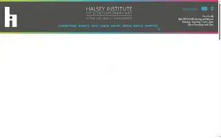 Halsey Institute of Contemporary Art at the College of Charleston website
