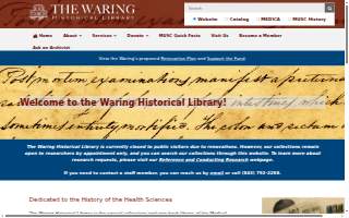 Waring Historical Library