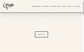Graft Wine Shop & Wine Bar website