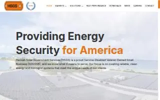 Hannah Solar Government Services LLC website