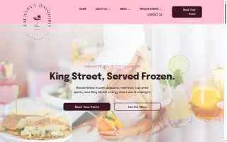 Zachary's Daiquiris | Downtown Charleston Bar website