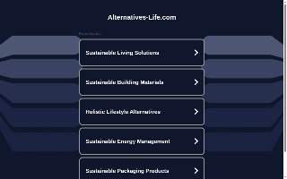 Alternatives Life Improvement
