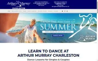 Arthur Murray Dance Studio of Charleston website