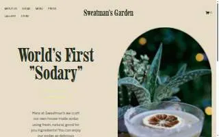 Sweatman's Garden website