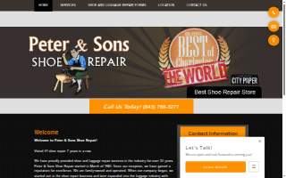Peter And Sons Shoe and Luggage Repair