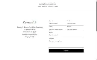 Landplan Associates website
