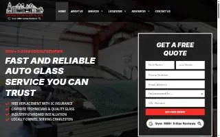 Charleston Auto Glass website