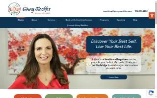 Ginny Mackles, Holistic Life Coach website