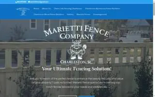 Marietti Fence Co website