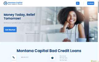 Montana Capital Bad Credit Loans