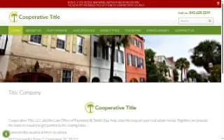 Cooperative Title LLC website