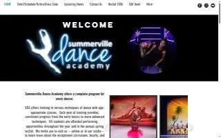 Summerville Dance Academy website