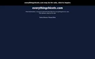 EveryThingChic~ETC website