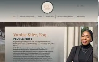 The Siler Firm website