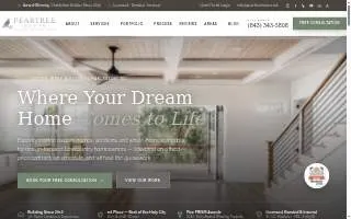 Peartree Homes | Charleston Custom Home Builder website
