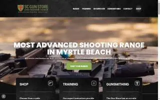 The Gun Store of Conway website