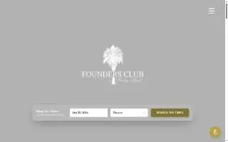 Founders Club at Pawleys Island website