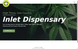 Inlet Dispensary website
