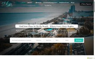 AP Properties website