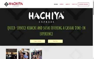 Hachiya Express website