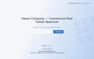 Hazen Co website