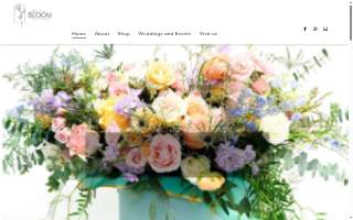 Life In Bloom Floral Boutique website