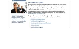 IHT Staffing