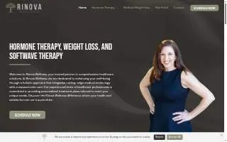 Rinova Wellness website