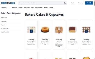 Food Lion Bakery of Myrtle Beach website