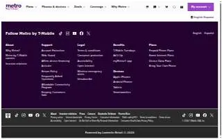MetroPCS website