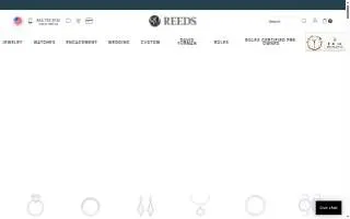REEDS Jewelers of Myrtle Beach website
