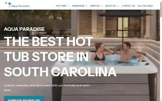 Aqua Paradise website