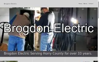 Brogdon Electric website
