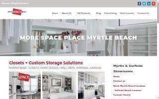 More Space Place - North Myrtle Beach website